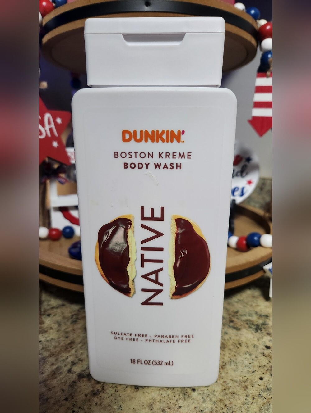 Native Dunkin' Body Wash Boston Kreme Limited Edition